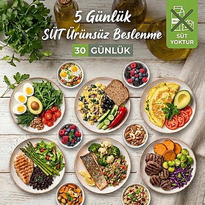 30. Günlük SÜT Ürünsüz Beslenme - 