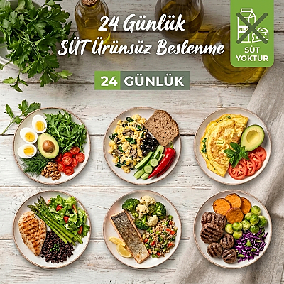 24. Günlük SÜT Ürünsüz Beslenme - 