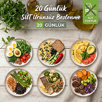 20. Günlük SÜT Ürünsüz Beslenme - 