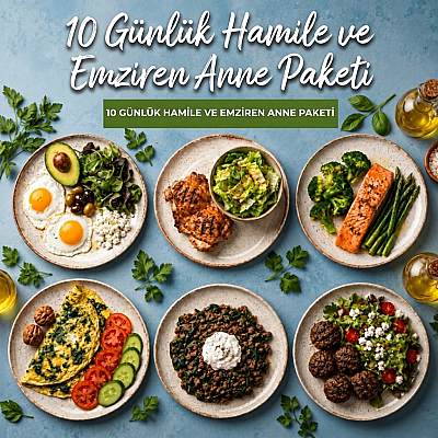 10 Günlük Hamile ve Emziren Anne Paketi - 