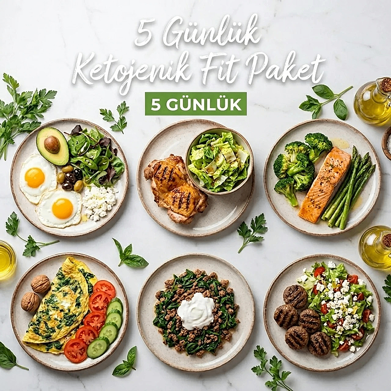 5 Günlük Ketejonik Fit Paket - 1