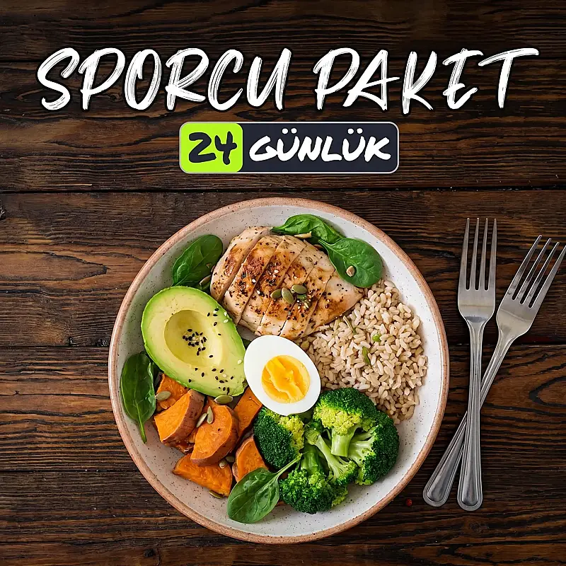 24 Günlük Sporcu Beslenme Paketi - 1