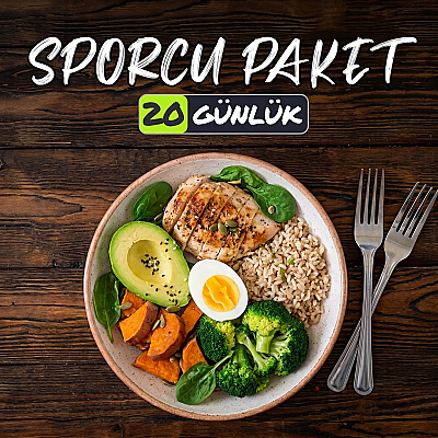 20 Günlük Sporcu Beslenme Paketi - 