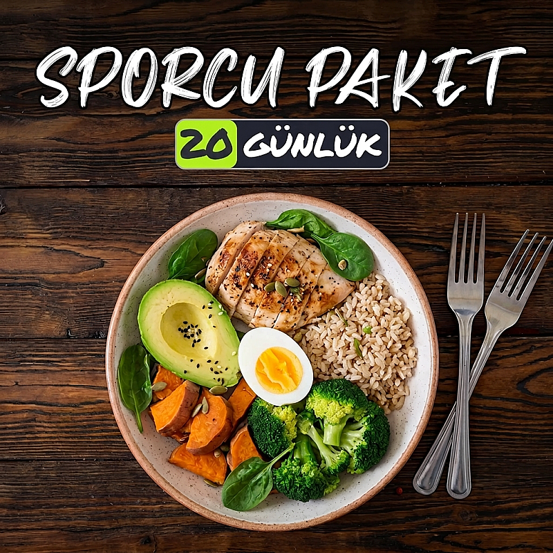 20 Günlük Sporcu Beslenme Paketi - 1