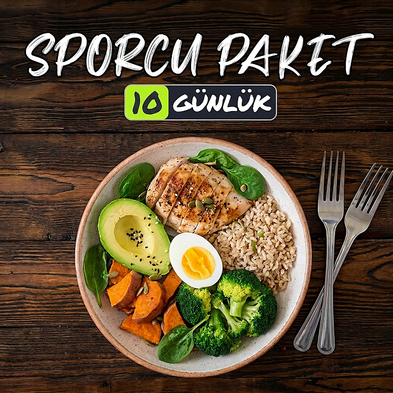 10 Günlük Sporcu Beslenme Paketi - 1
